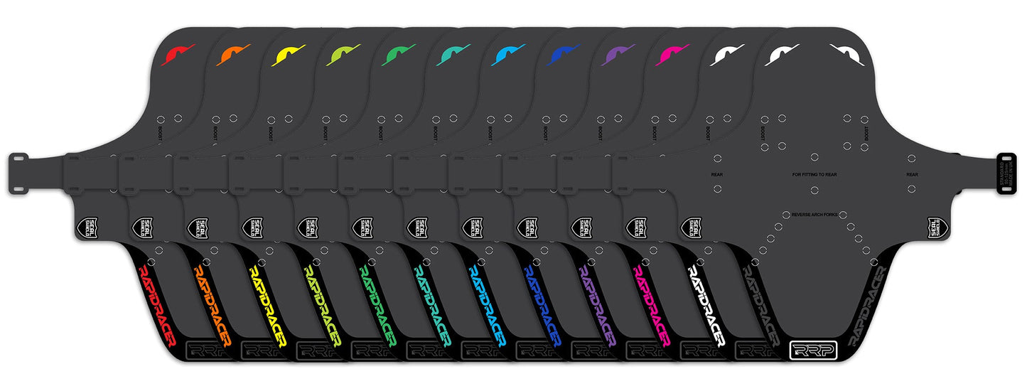 Rapid Racer Products Enduro Guard V4 Large 130mm - 200mm (Multiple Colourways) - $24.95 RRP