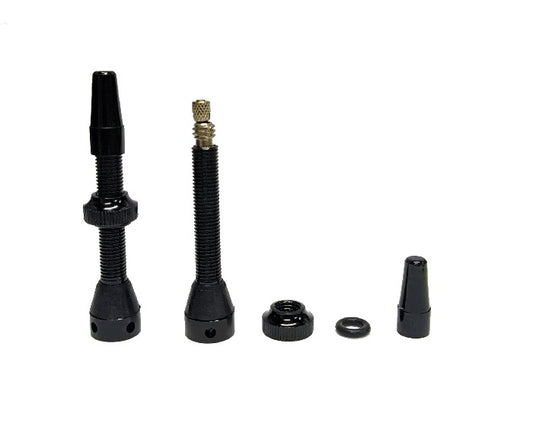 W/S - Alloy Tubeless Valves Black 44mm $29.95 RRP(Pair)